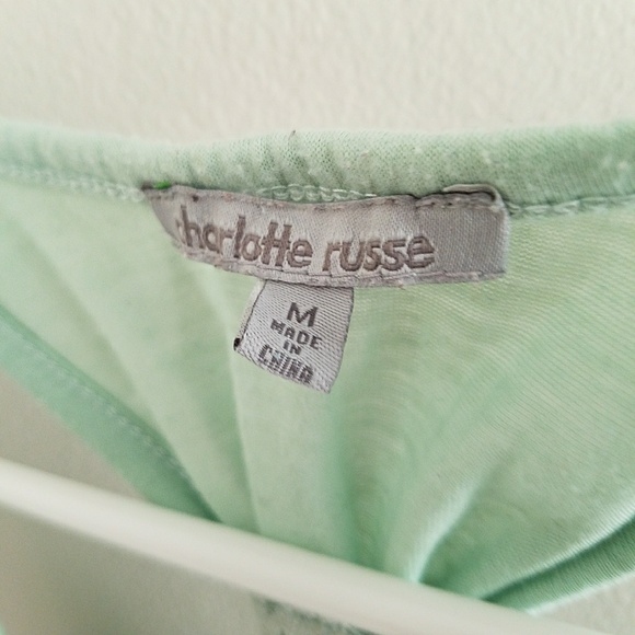 Lacey Mint Blue Tank Top - Picture 3 of 4